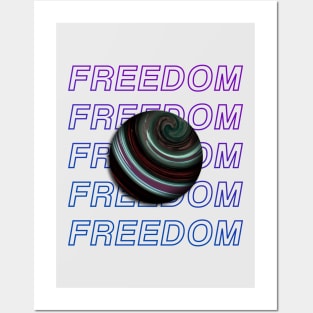 Freedom! Posters and Art